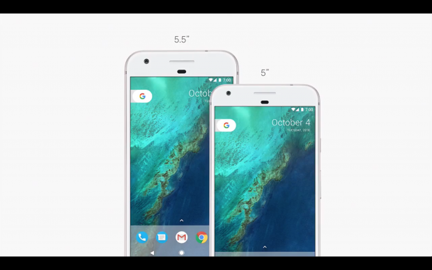 Google Pixel Smartphone (Bild: Google/Screenshot: Golem.de)